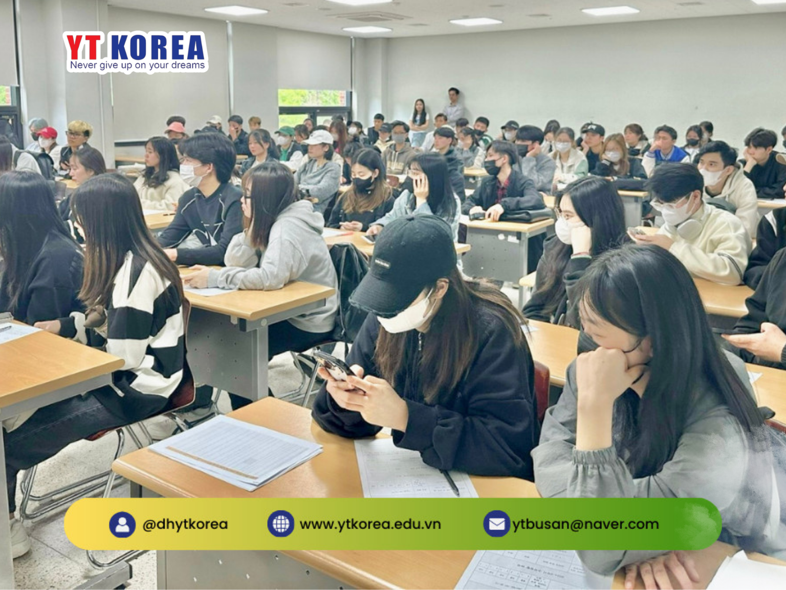 Hồ sơ lên chuyên ngành tại Hàn Quốc