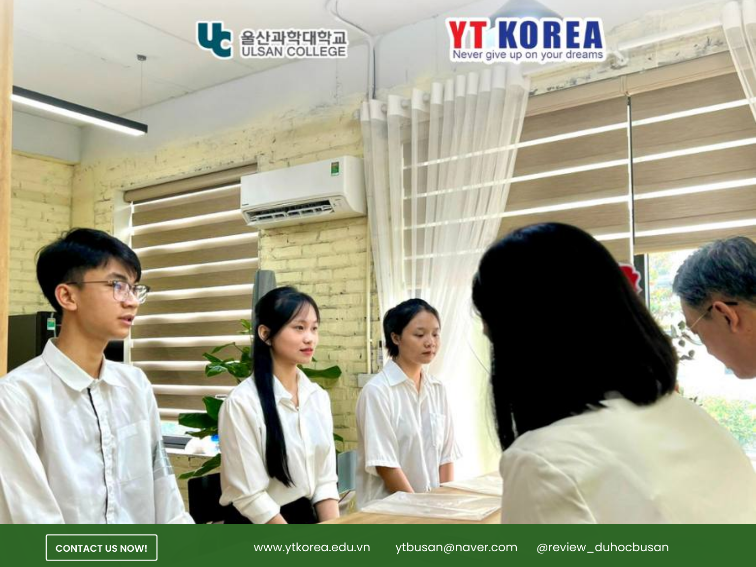 Cao đẳng Khoa học Ulsan tuyển sinh tại YT KOREA 2024