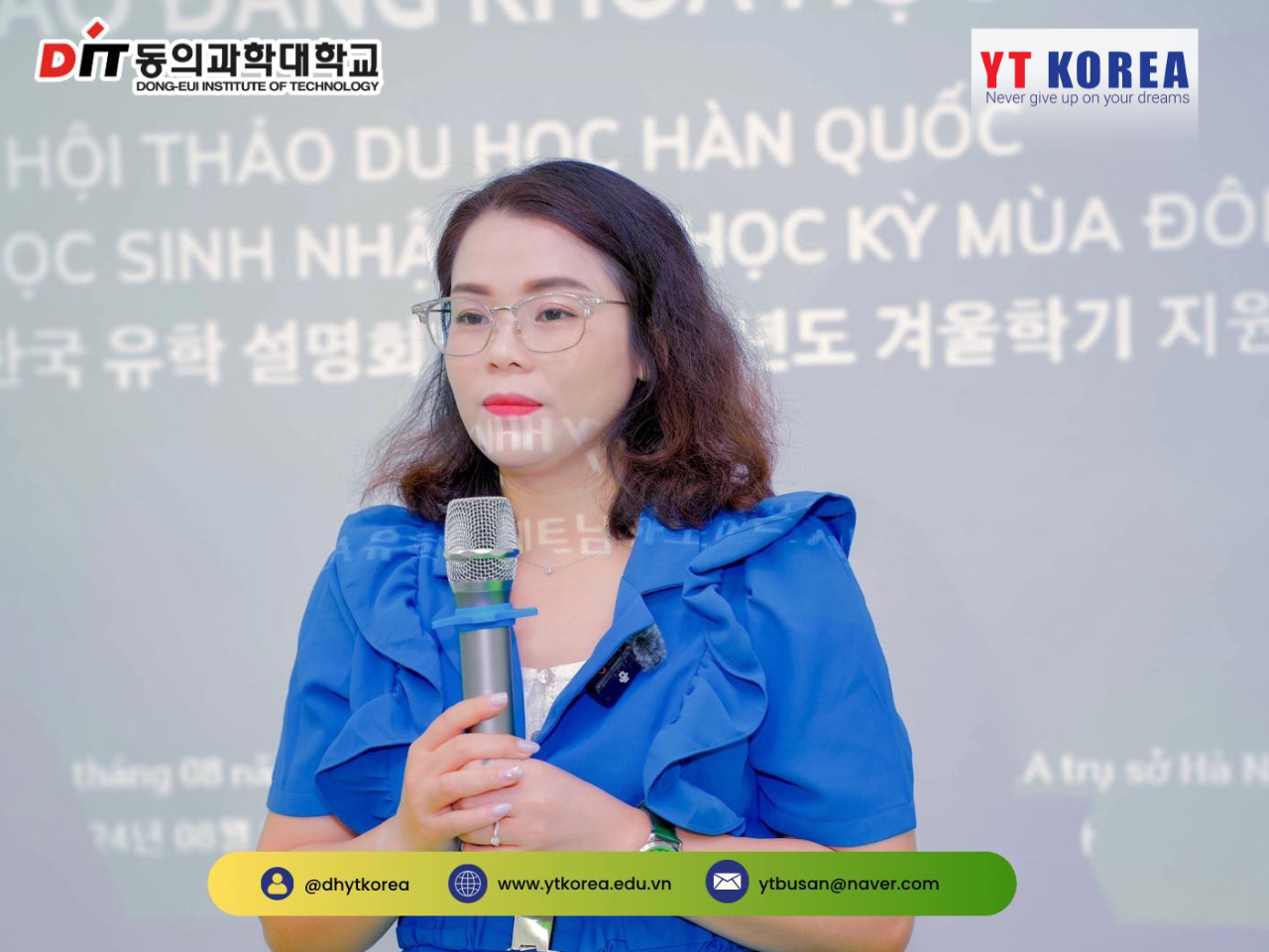 Hội thảo du học Hàn Quốc giữa YT Korea & Cao đẳng khoa học Dongeui