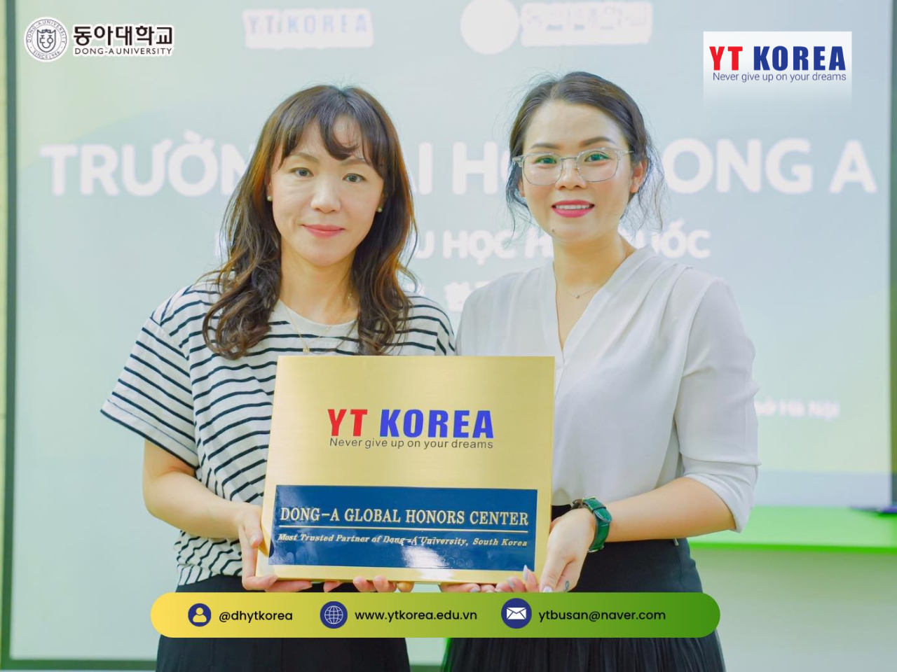 hội thảo đại học Dong- A cùng YT Korea