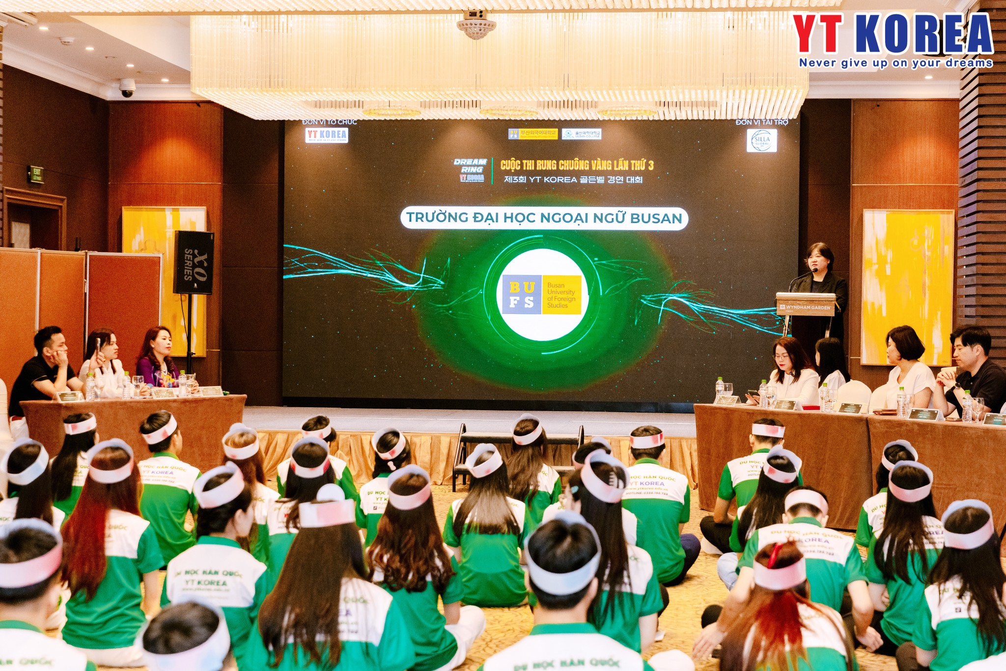 YTK TRI ÂN CÁC TRƯỜNG ĐẠI HỌC HÀN QUỐC ĐỒNG HÀNH VỚI RUNG CHUÔNG VÀNG 2025 – DREAM RING 4 BUFS