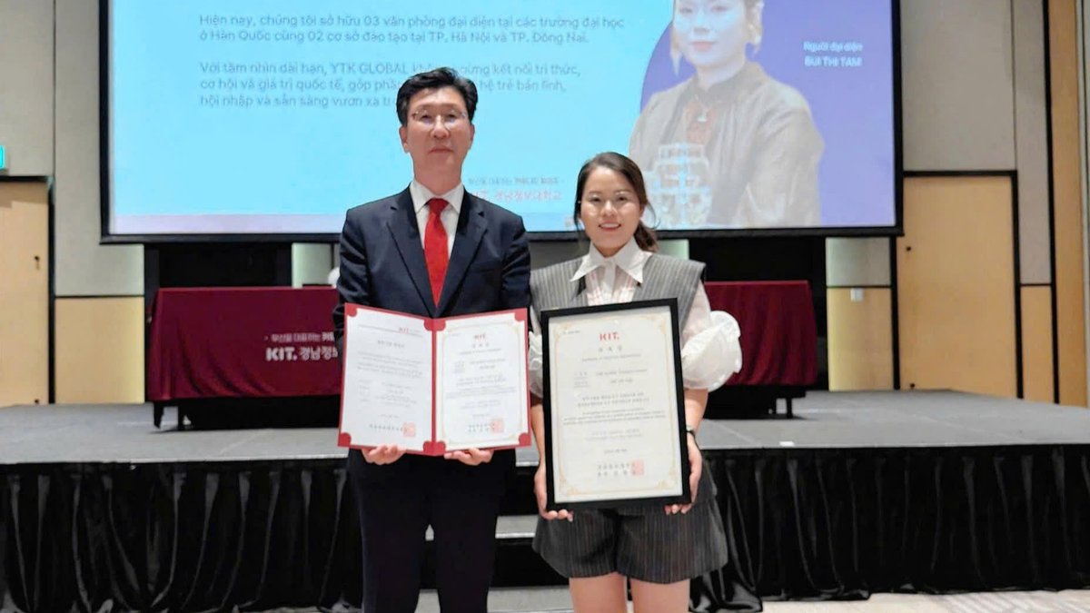 YTK GLOBAL Nhận Danh Hiệu Tuyển Sinh Ưu Tú tại KIT 2026 2 YTK GLOBAL đã tham gia Triển lãm Du học KIT 2026 như thế nào?